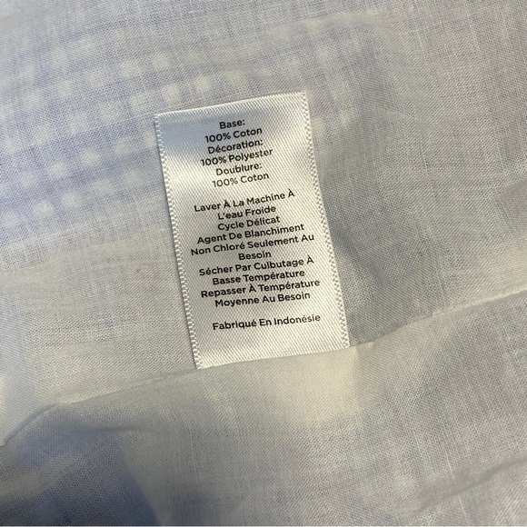 TALBOTS Gingham, Parrot Embroidery A-Line Skirt, 1127 - Picture 6 of 7